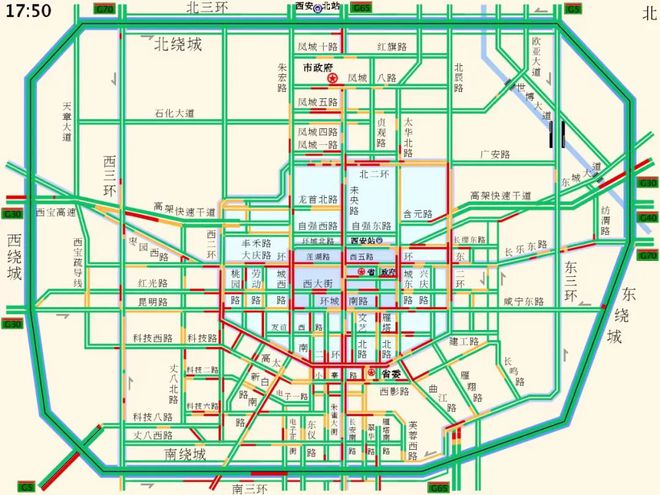 這些數據告訴你,年前的西安到底有多堵?